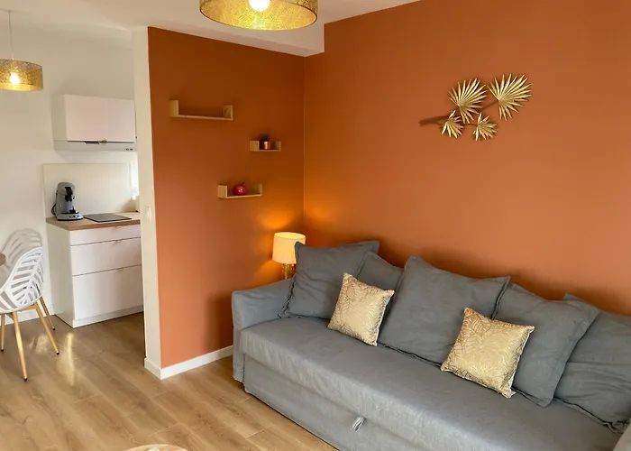 Apartment T2, Jardinet, Quartier Marche 10mn Royan