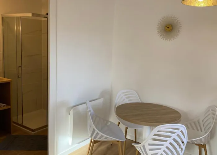 Apartment T2, Jardinet, Quartier Marche 10mn *